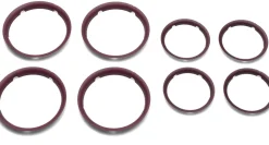 Bugaboo Fox Wheel Caps - Dark Red