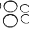 Bugaboo Fox Wheel Caps - Glossy Black