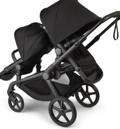 Bugaboo Kangaroo Sibling Seat - Black / Midnight Black / Misty White