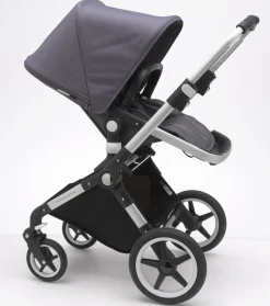 Bugaboo Lynx Complete Stroller - Aluminum/Steel Blue/Steel Blue