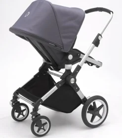 Bugaboo Lynx Complete Stroller - Aluminum/Steel Blue/Steel Blue