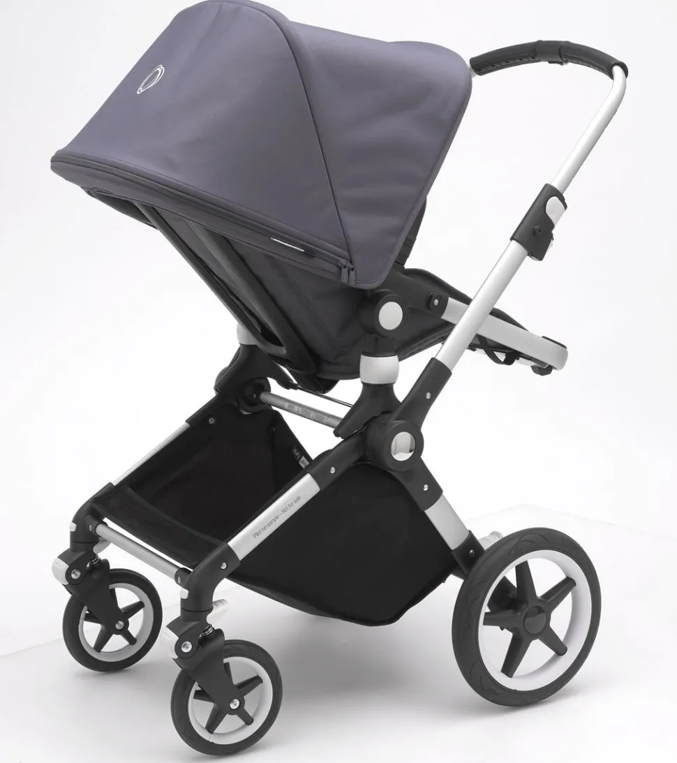 Bugaboo Lynx Complete Stroller - Aluminum/Steel Blue/Steel Blue