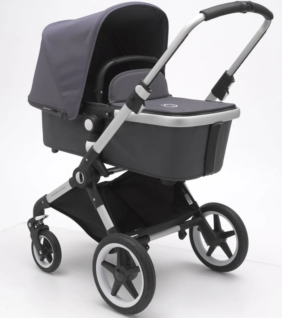 Bugaboo Lynx Complete Stroller - Aluminum/Steel Blue/Steel Blue