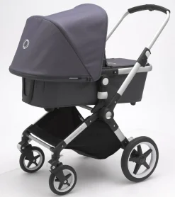 Bugaboo Lynx Complete Stroller - Aluminum/Steel Blue/Steel Blue