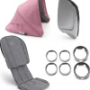 Bugaboo OPEN BOX Ant Style Set - Grey Melange/Pink Melange