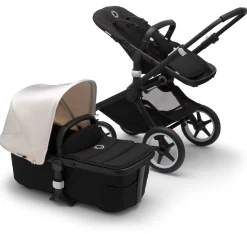 Bugaboo OPEN BOX Fox2 Complete Stroller - Black/Black/Fresh White