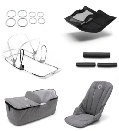 Bugaboo OPEN BOX Fox Style Set - Grey Melange