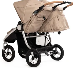 Bumbleride Indie Twin Side By Side Double Stroller - Sand
