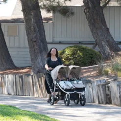 Bumbleride Indie Twin Side By Side Double Stroller - Black