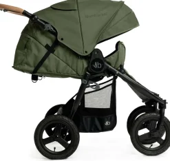 Bumbleride Indie Twin Side By Side Double Stroller - Olive