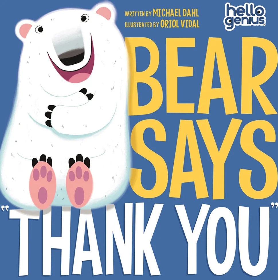 Capstone Hello Genius Board Book - Bear Says Thank You