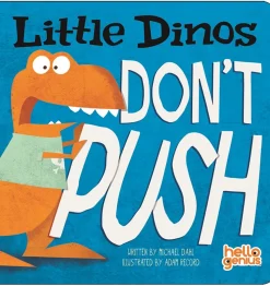 Capstone Hello Genius Board Book - Little Dinos Don't Push