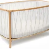 Charlie Crane KIMI Baby Bed with Organic Mattress - Desert
