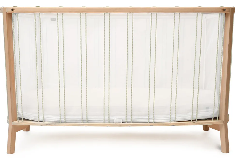 Charlie Crane KIMI Baby Bed with Foam Mattress - Desert
