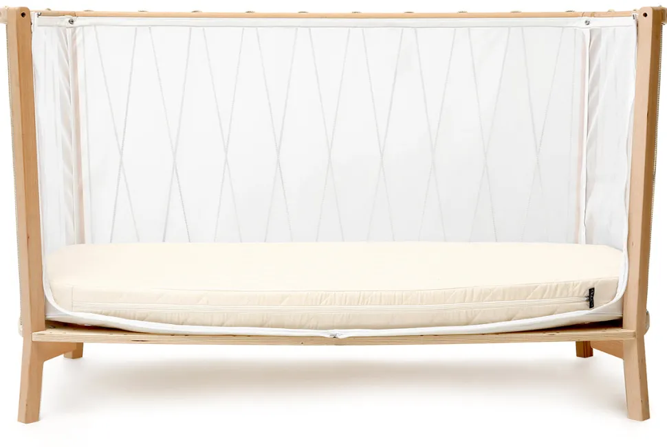 Charlie Crane KIMI Baby Bed with Foam Mattress - Desert