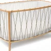 Charlie Crane KIMI Baby Bed with Foam Mattress - Hazelnut
