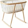 Charlie Crane KUMI Mesh Crib with Organic Mattress - Desert