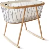 Charlie Crane KUMI Mesh Crib - Black & White