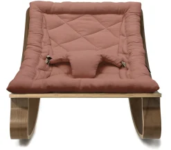 Charlie Crane LEVO Baby Rocker - Walnut / Bois de rose