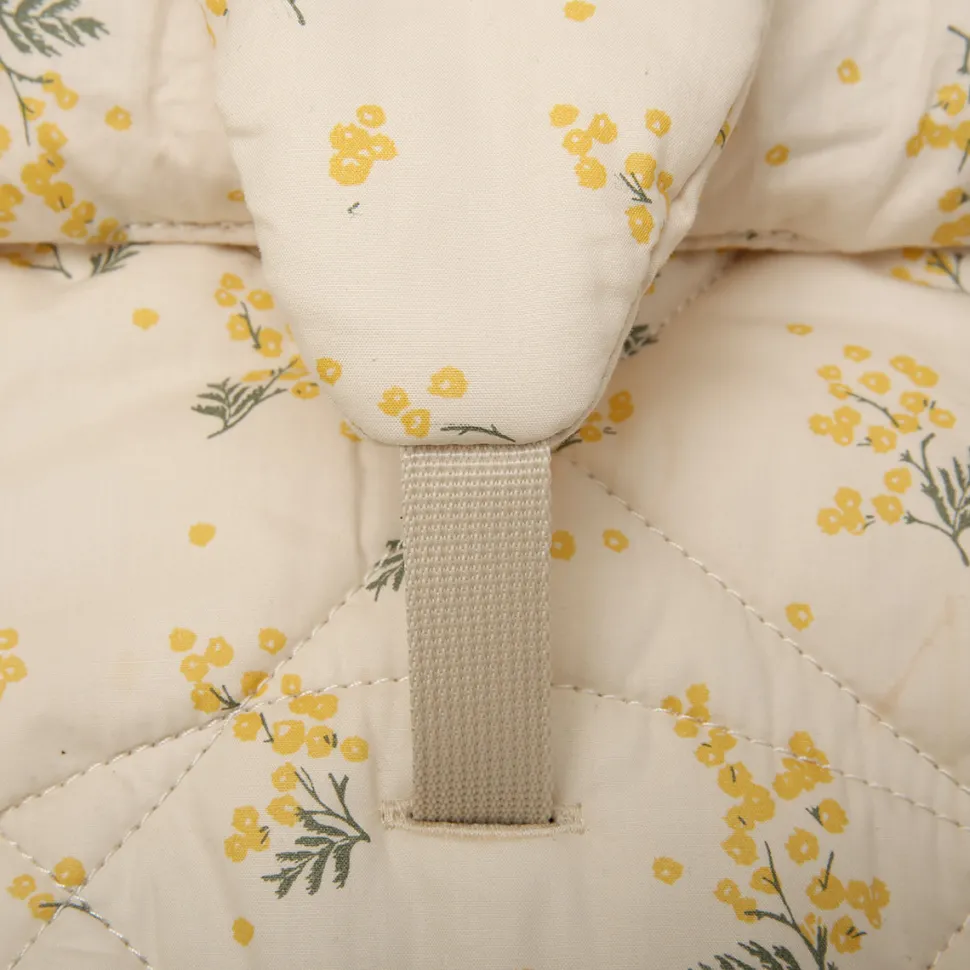 Charlie Crane LEVO Baby Rocker - Beech / Garbo & Friends Mimosa