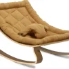 Charlie Crane LEVO Baby Rocker - Walnut / Camel