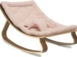Charlie Crane LEVO Baby Rocker - Walnut / Nude