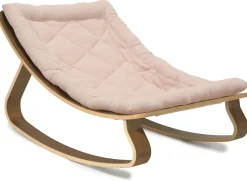 Charlie Crane LEVO Baby Rocker - Walnut / Nude