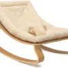 Charlie Crane LEVO Baby Rocker - Beech / Fur Milk