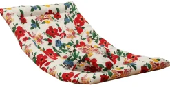 Charlie Crane LEVO Baby Rocker - Walnut / Le Petit Lucas du Tertre Hibiscus