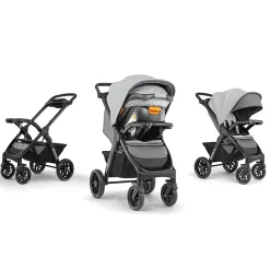 Chicco Bravo LE Trio Travel System - Driftwood