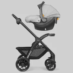 Chicco Bravo LE Trio Travel System - Driftwood