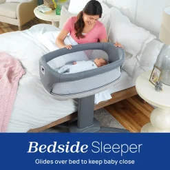 Chicco Close to You Bedside Bassinet - Oat