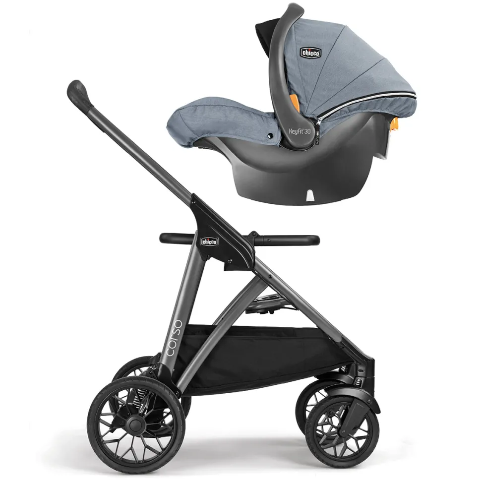 Chicco Corso Modular Quick-Fold Stroller - Staccato
