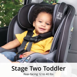 Chicco Fit4 Adapt 4-in-1 All-In-One Convertible Car Seat - Element