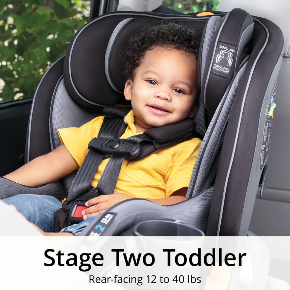 Chicco Fit4 Adapt 4-in-1 All-In-One Convertible Car Seat - Element