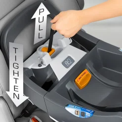 Chicco Fit2 Rear-Facing Infant & Toddler Car Seat Base with Anti-Rebound Bar