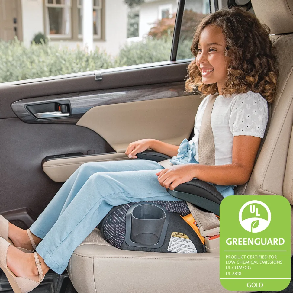 Chicco GoFit ClearTex Plus Backless Booster Car Seat - Sunset