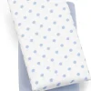Chicco Lullaby Playard Fitted Sheet, 2-Pack - Blue Dot