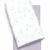 Chicco LullaGo Bassinet Sheets, 2-Pack - Lavender Triangle