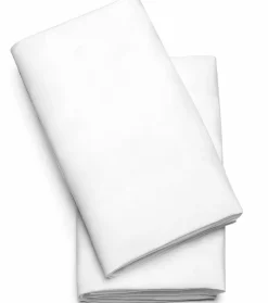 Chicco LullaGo Bassinet Sheets, 2-Pack - White