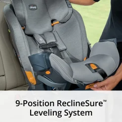 Chicco OneFit ClearTex All-In-One Convertible Car Seat - Slate