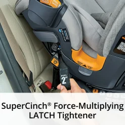 Chicco OneFit ClearTex All-In-One Convertible Car Seat - Slate