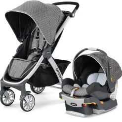 Chicco OPEN BOX Bravo Trio Travel System - Lilla