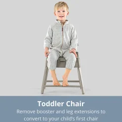 Chicco Stack Hi-Lo 6-in-1 Multi-Use High Chair - Sand