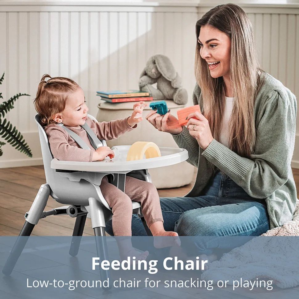 Chicco Zest 4-in-1 Folding High Chair - Capri