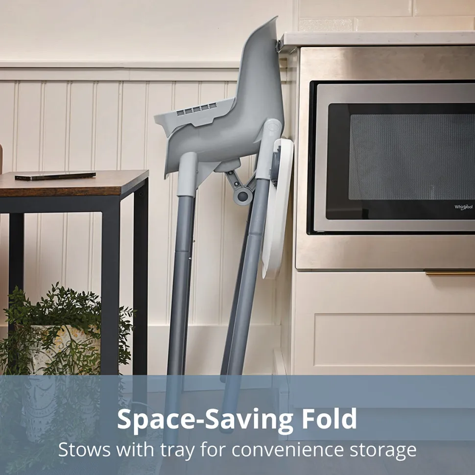 Chicco Zest 4-in-1 Folding High Chair - Capri