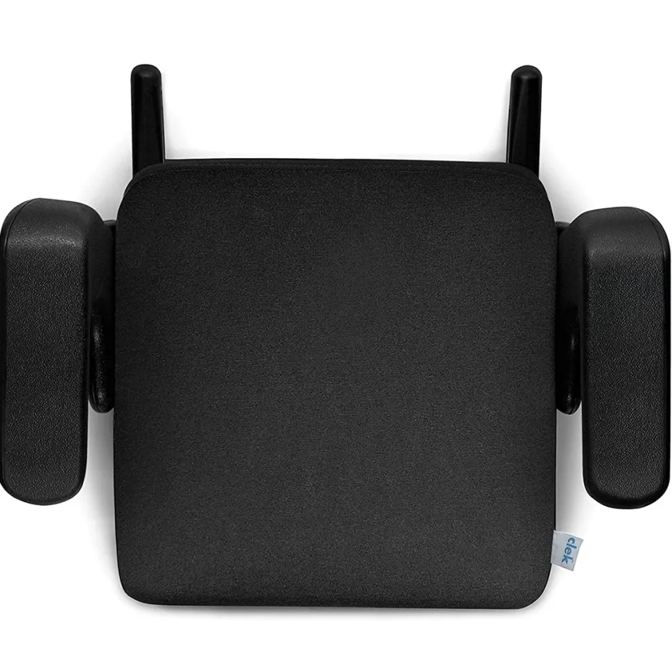 Clek Ozzi Backless Booster Car Seat with Rigid Latch - Carbon (Jersey Knit)