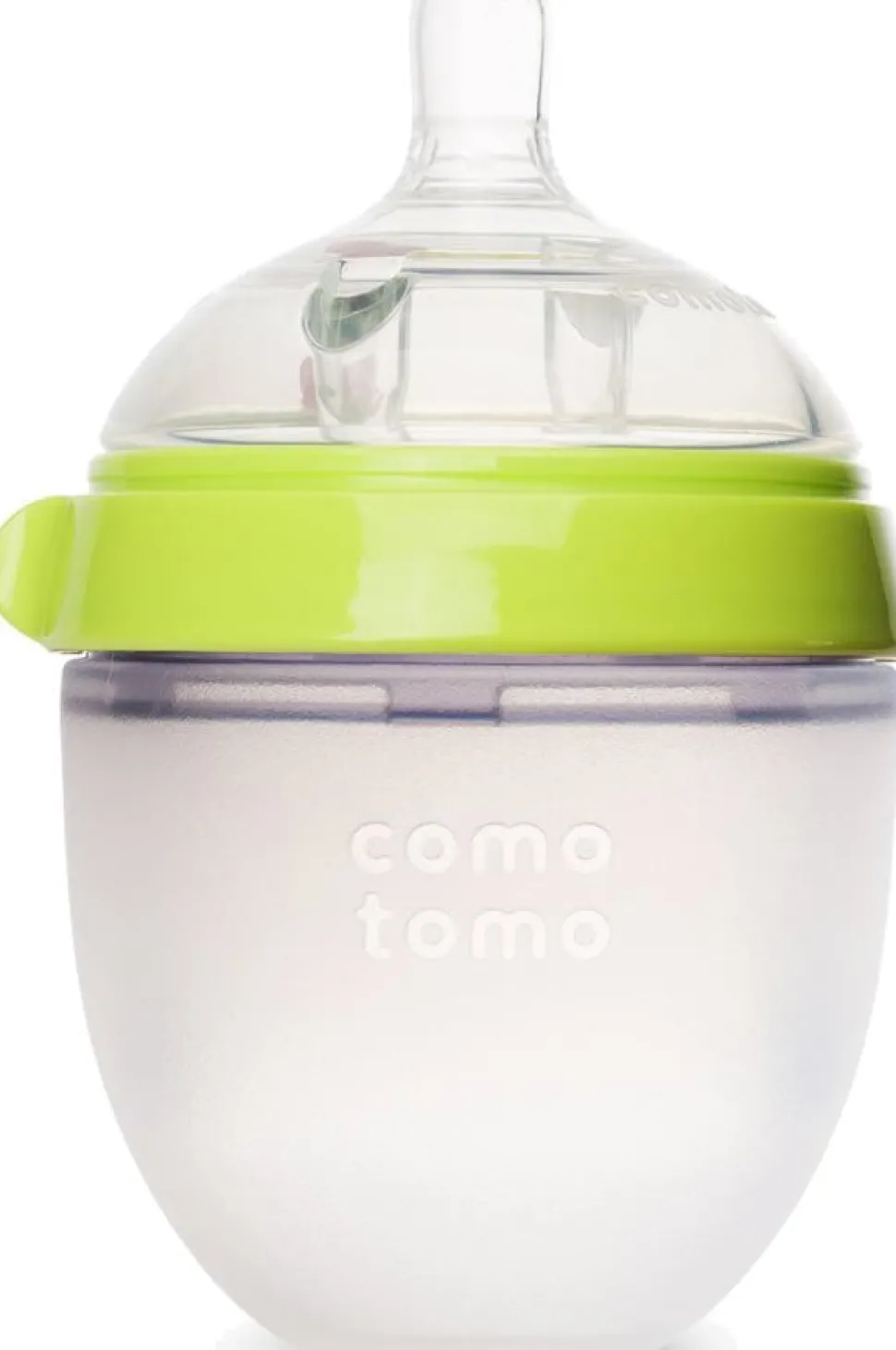 Comotomo Natural Feel Baby Bottle - 5 oz - Green