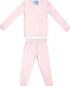 Copper Pearl 2 Piece Long Sleeve Pajamas - Blush, 12M