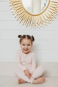 Copper Pearl 2 Piece Long Sleeve Pajamas - Blush, 12M